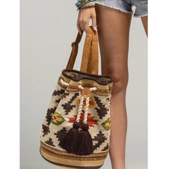 Ruggine Handbags - NWT! Bohemian Handmade Ruggine Tote or Backpack